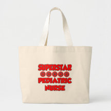 Enfermera pediátrica de la superestrella bolsas de mano