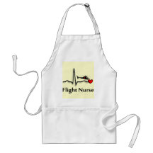 Enfermera QRS del vuelo y diseño del helicóptero Delantal