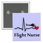 Enfermera QRS del vuelo y diseño del helicóptero Pins