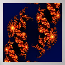 Enfoque del fractal de Julia Impresiones