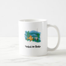 Enganchado en la taza de los libros
