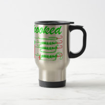 enganchado en nudo del poder taza de café