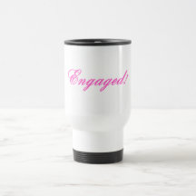 Enganchado (rosa) taza de café
