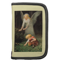 Engel und Mädchen im Wald Mappen