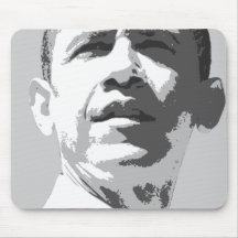 Engranaje de Barack Obama Tapete De Ratón