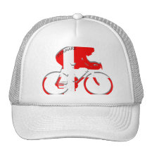 Engranaje de ciclo danés del danés de la bicicleta gorras