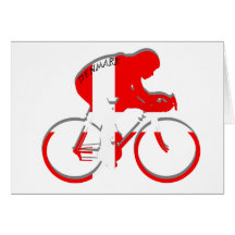 Engranaje de ciclo danés del danés de la bicicleta tarjetón