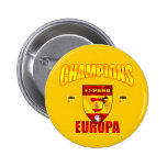 Engranaje de España del Europa de los campeones pa Pin