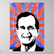 Engranaje de George H Bush Posters