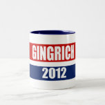 ENGRANAJE DE LA CAMPAÑA DE NEWT GINGRICH TAZAS