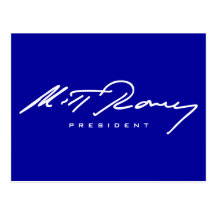 Engranaje de la firma de Romney Tarjeta Postal