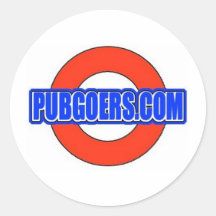 engranaje de PubGoers.com Etiqueta Redonda