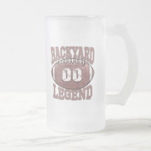 Engranaje del fútbol de la leyenda del patio trase tazas de café