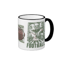 Engranaje del fútbol de la postura de 3 puntos por tazas