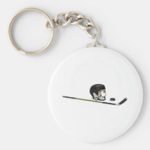 Engranaje del hockey llaveros personalizados