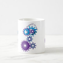 Engranajes de Geekery Steampunk Taza De Café