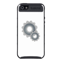 Engranajes del metal iPhone 5 protectores