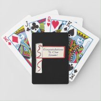 Enhorabuena a nuestros graduados cartas de juego