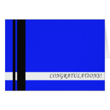 Enhorabuena azul felicitaciones