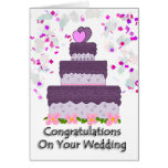 Enhorabuena en su boda felicitación