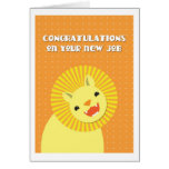 ¡Enhorabuena en su nuevo TRABAJO! león de la carre Felicitaciones