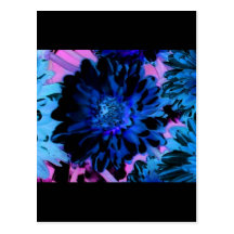 Enigma floral 1 postal