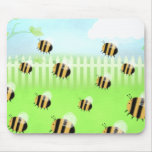 Enjambre de la abeja - estera del ratón alfombrillas de ratones