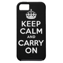 Ennegrézcase mantienen tranquilo y continúan la ca iPhone 5 Case-Mate cárcasa