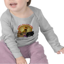 Enredadera larga infantil de la manga del feliz Ha Camiseta