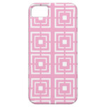 Enrejado rosado iPhone 5 Case-Mate funda