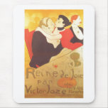 Enrique de Toulouse-Lautrec Reine de Joie Alfombrillas De Ratones