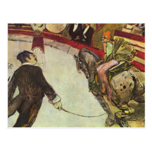 Enrique Toulouse-Lautrec - el circo Postales