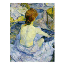 Enrique Toulouse Lautrec - la CROMATOGRAFÍA GASEOS Postal