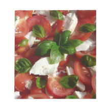 Ensalada del tomate y de la mozzarella blocs