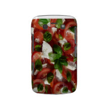 Ensalada del tomate y de la mozzarella blackberry carcasa