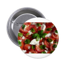 Ensalada del tomate y de la mozzarella pins
