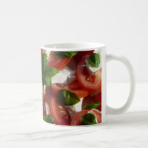 Ensalada del tomate y de la mozzarella taza