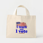 Enseño y voto bolsa