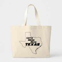 Ensuciemos con el blanco de Tejas Bolsa De Mano