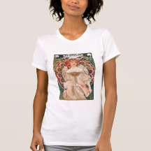 Ensueño Alfonso Mucha Camisetas