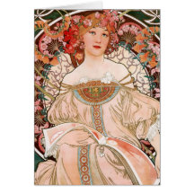 Ensueño Alfonso Mucha Tarjeton