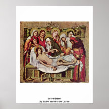 Entombment de Pedro Sánchez De Castro Poster