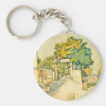 Entrada al Moulin de la Galette de Van Gogh Llavero