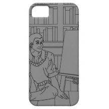 Entre los libros iPhone 5 Case-Mate fundas