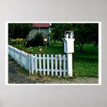 Entrega de la leche, Gisborne Poster