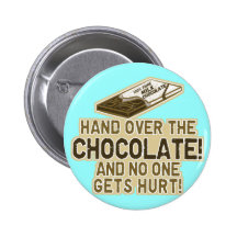 Entregue el chocolate pins