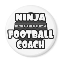Entrenador de fútbol de Ninja imanes