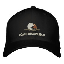 Entrenador de fútbol personalizado gorros bordados