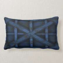 Envase oxidado - azul - almohadas