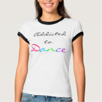 Enviciado a la danza camisetas